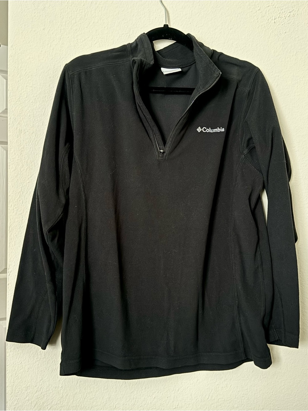 Columbia Men’s M Black Quarter-Zip Fleece
